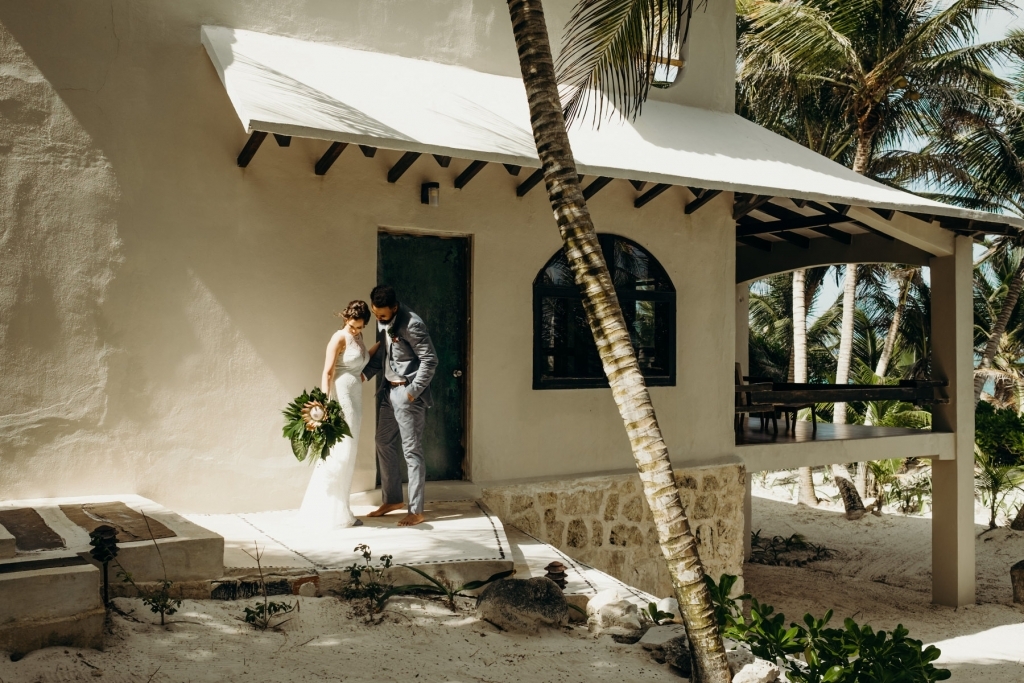 Tulum Most Romantic Elopement Bohemian Jungle inspiration