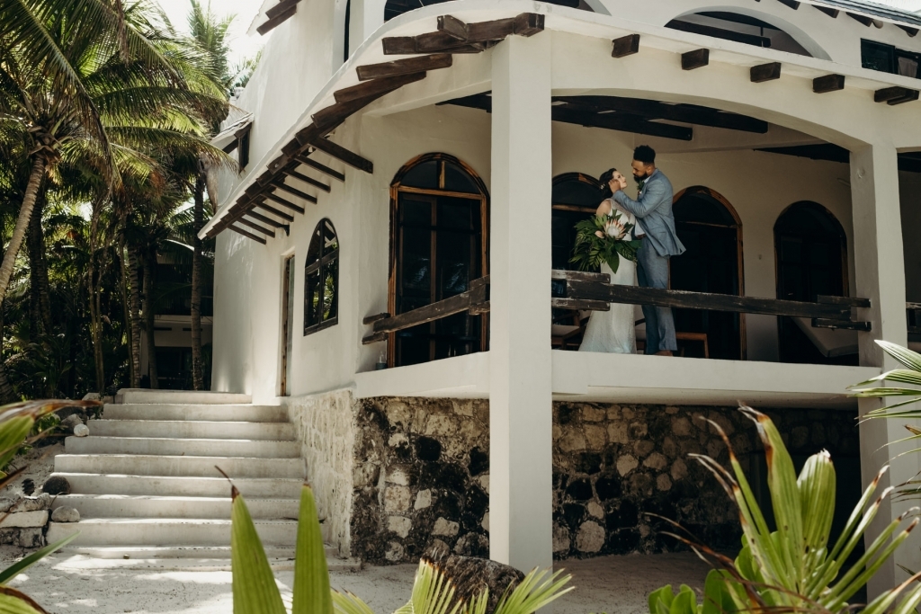 Tulum Most Romantic Elopement Bohemian Jungle inspiration