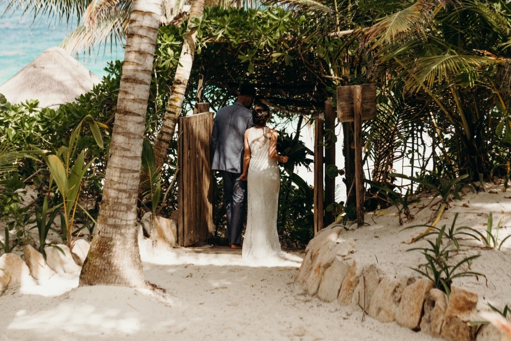 Tulum Most Romantic Elopement Bohemian Jungle inspiration