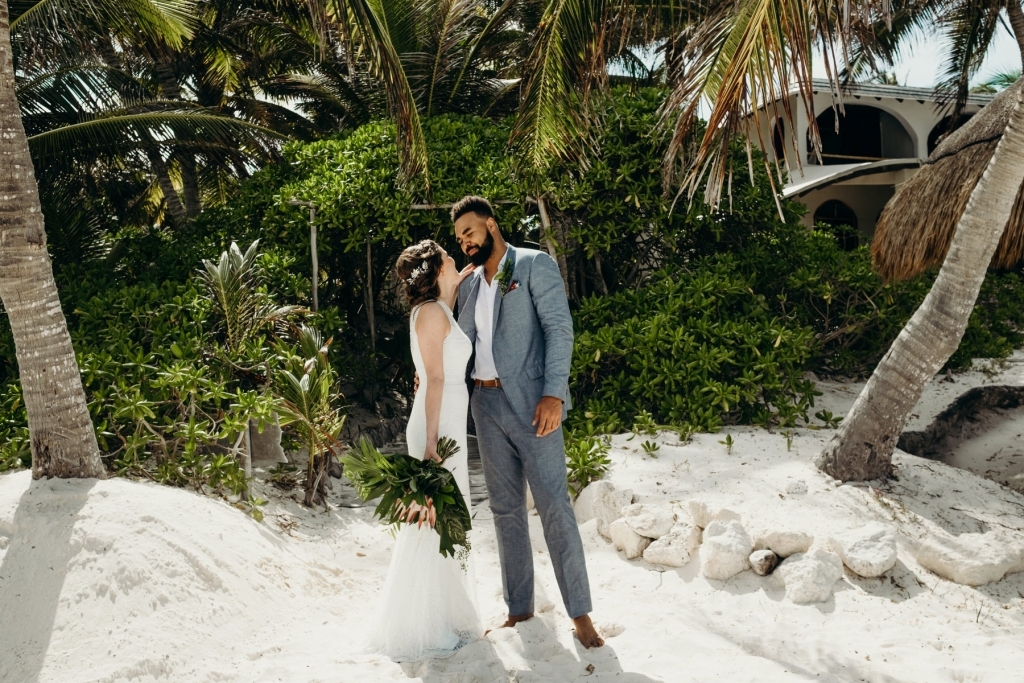 Tulum Most Romantic Elopement Bohemian Jungle inspiration