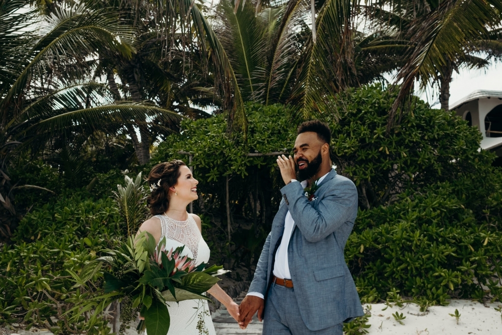 Tulum Most Romantic Elopement Bohemian Jungle inspiration