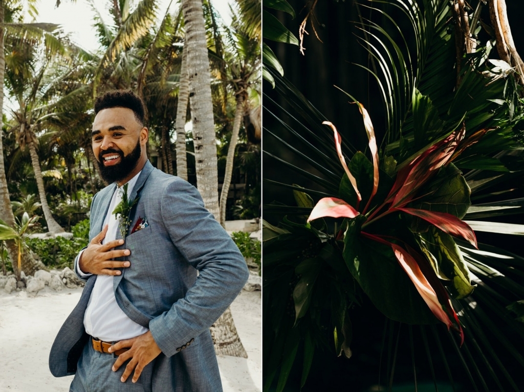 Tulum Most Romantic Elopement Bohemian Jungle inspiration