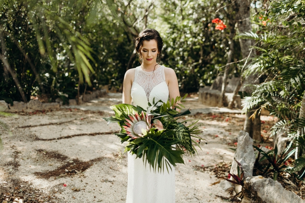 Tulum Most Romantic Elopement Bohemian Jungle inspiration