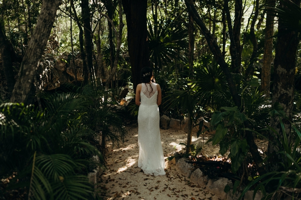 Tulum Most Romantic Elopement Bohemian Jungle inspiration