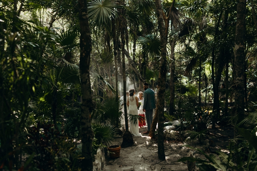 Tulum Most Romantic Elopement Bohemian Jungle inspiration