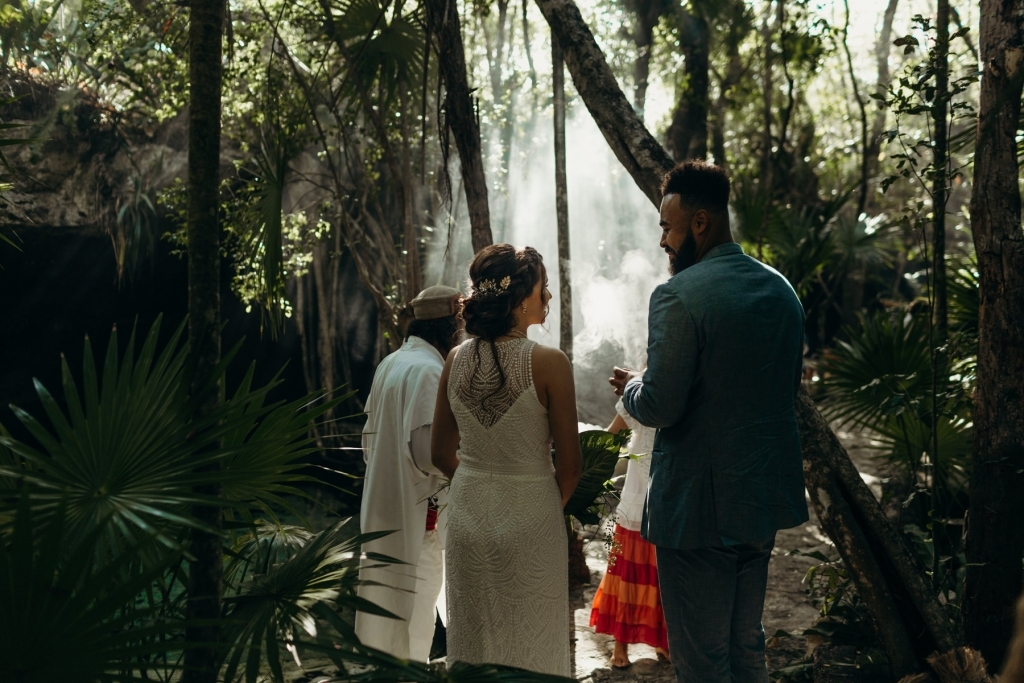 Tulum Most Romantic Elopement Bohemian Jungle inspiration