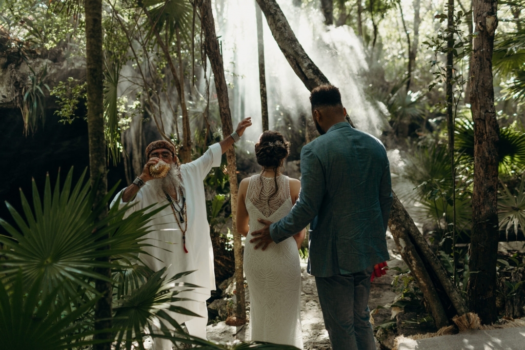 Tulum Most Romantic Elopement Bohemian Jungle inspiration