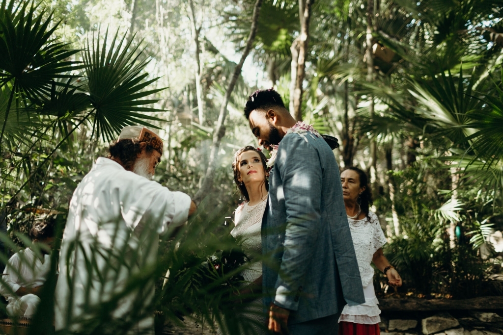 Tulum Most Romantic Elopement Bohemian Jungle inspiration