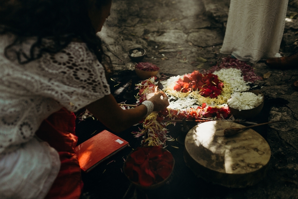 Tulum Most Romantic Elopement Bohemian Jungle inspiration