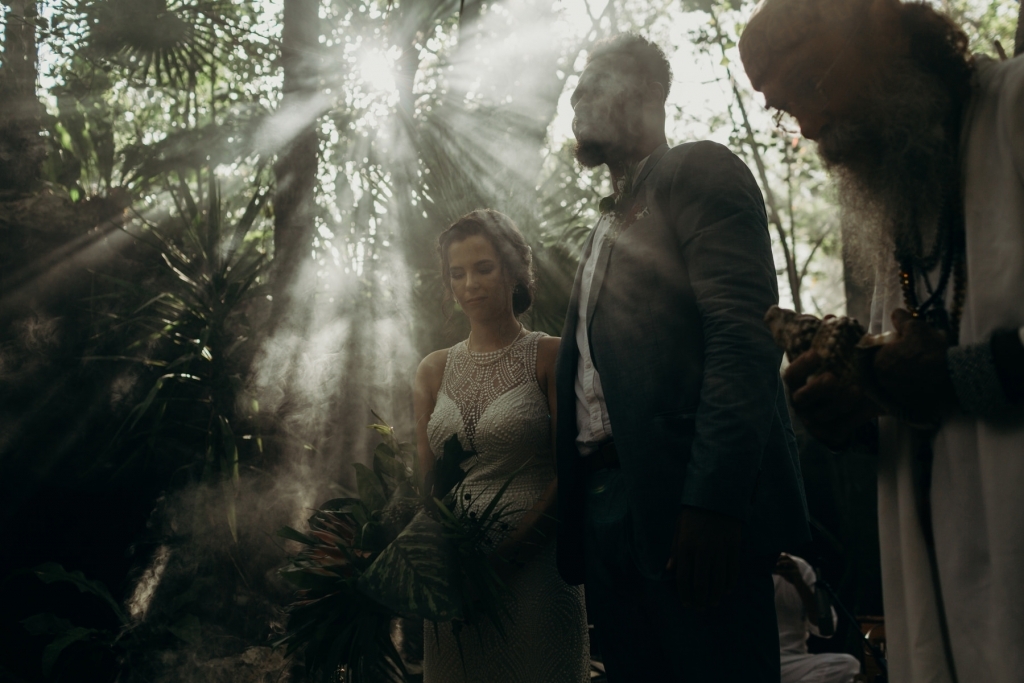 Tulum Most Romantic Elopement Bohemian Jungle inspiration