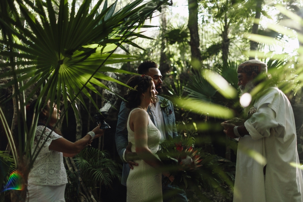 Tulum Most Romantic Elopement Bohemian Jungle inspiration