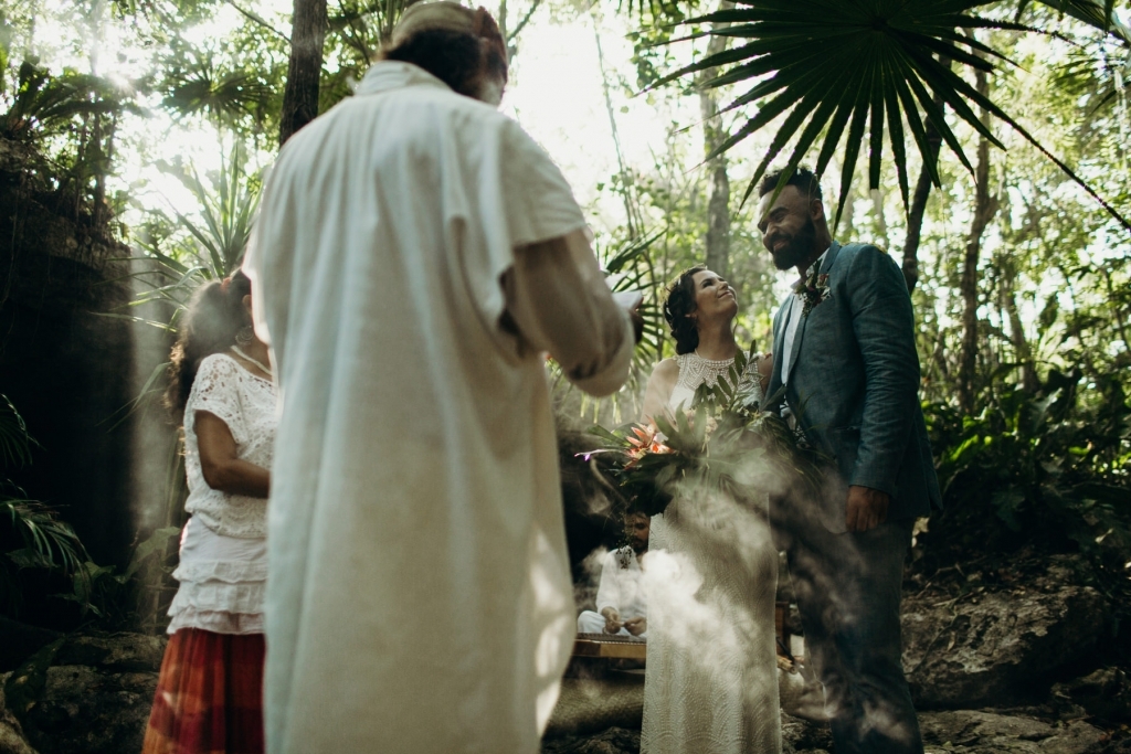 Tulum Most Romantic Elopement Bohemian Jungle inspiration