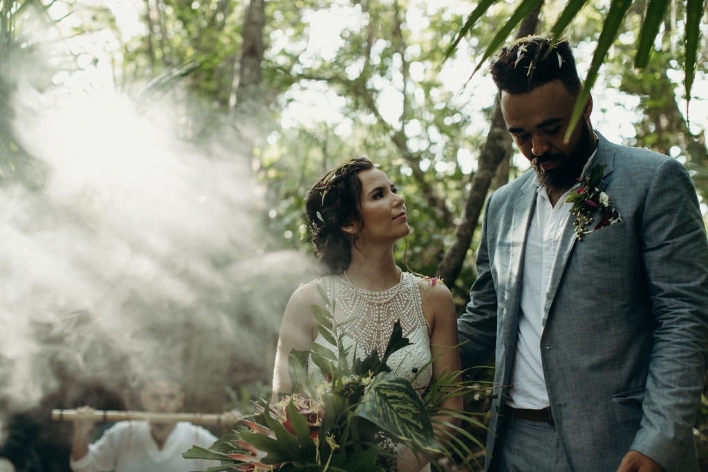 Tulum Most Romantic Elopement Bohemian Jungle inspiration