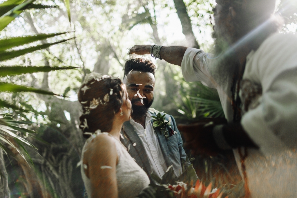 Tulum Most Romantic Elopement Bohemian Jungle inspiration