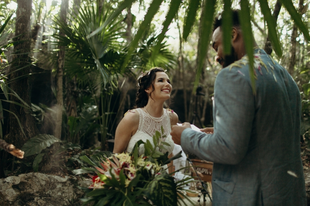 Tulum Most Romantic Elopement Bohemian Jungle inspiration