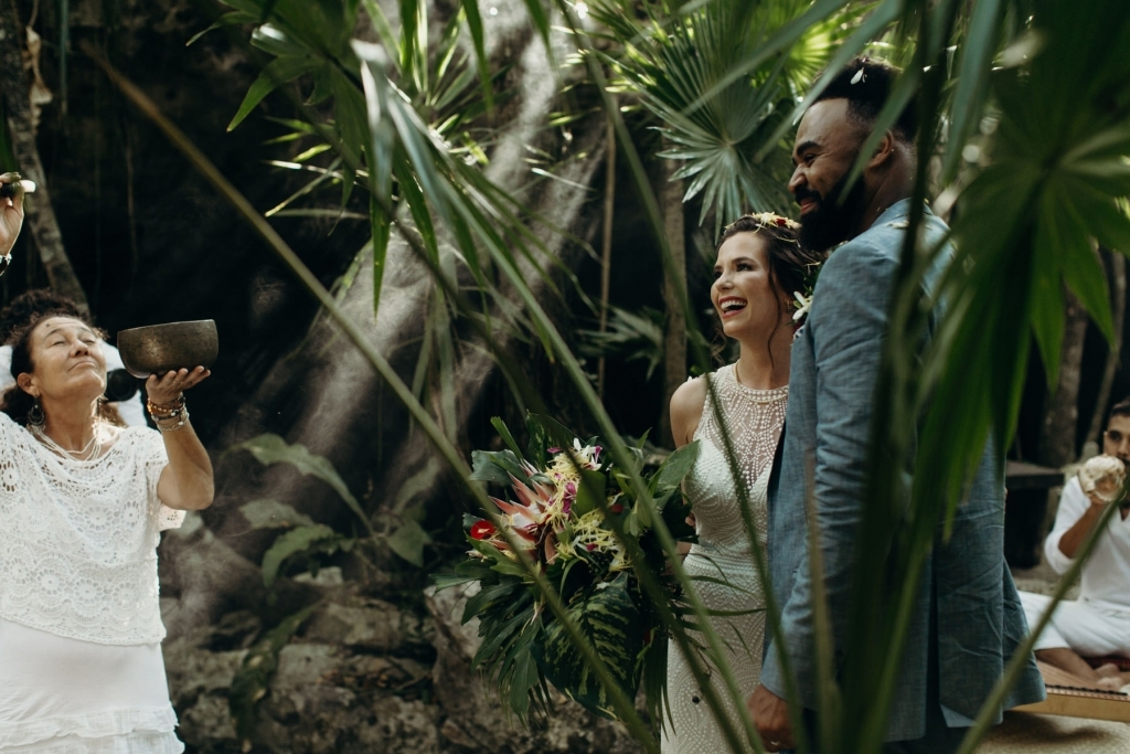 Tulum Most Romantic Elopement Bohemian Jungle inspiration