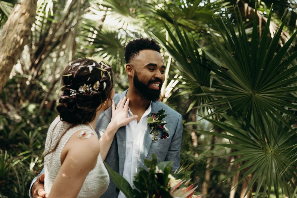 Tulum Most Romantic Elopement Bohemian Jungle inspiration