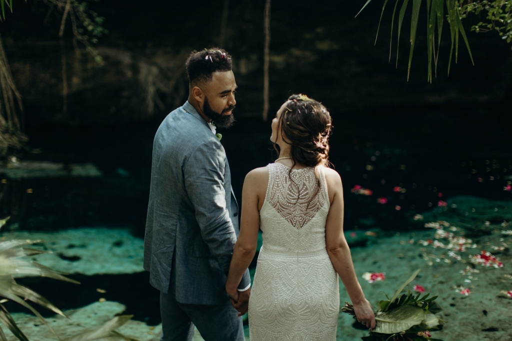 Tulum Most Romantic Elopement Bohemian Jungle inspiration