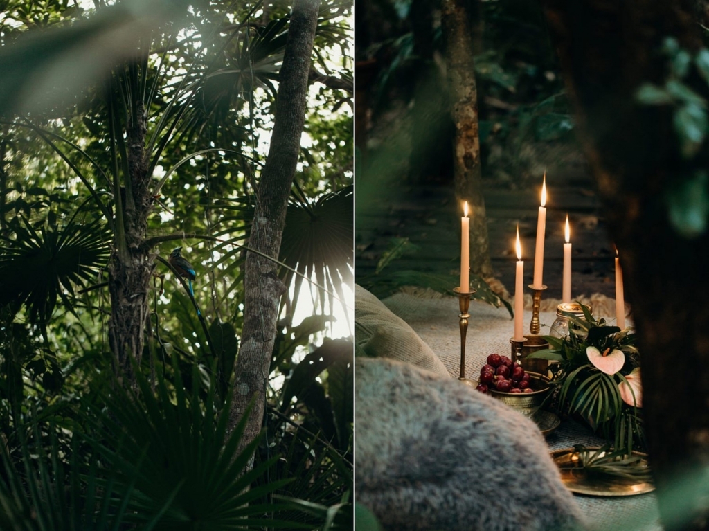 Tulum Most Romantic Elopement Bohemian Jungle inspiration
