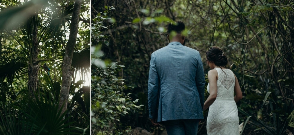 Tulum Most Romantic Elopement Bohemian Jungle inspiration