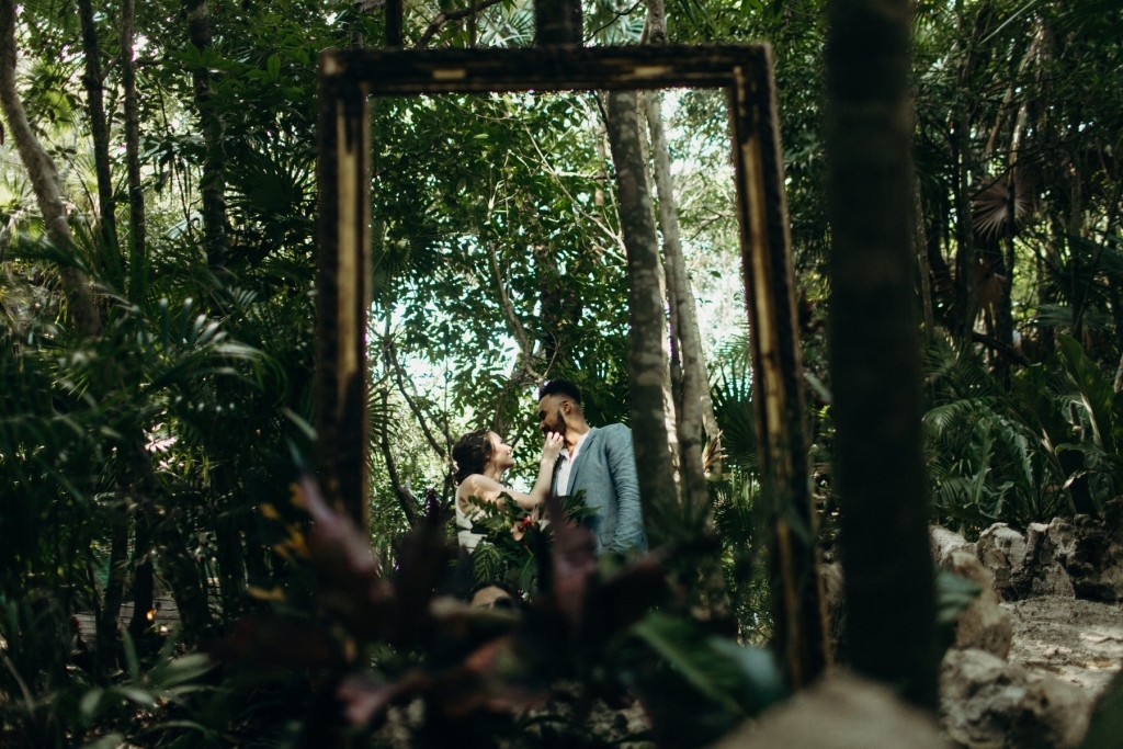 Tulum Most Romantic Elopement Bohemian Jungle inspiration