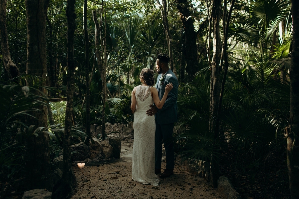 Tulum Most Romantic Elopement Bohemian Jungle inspiration