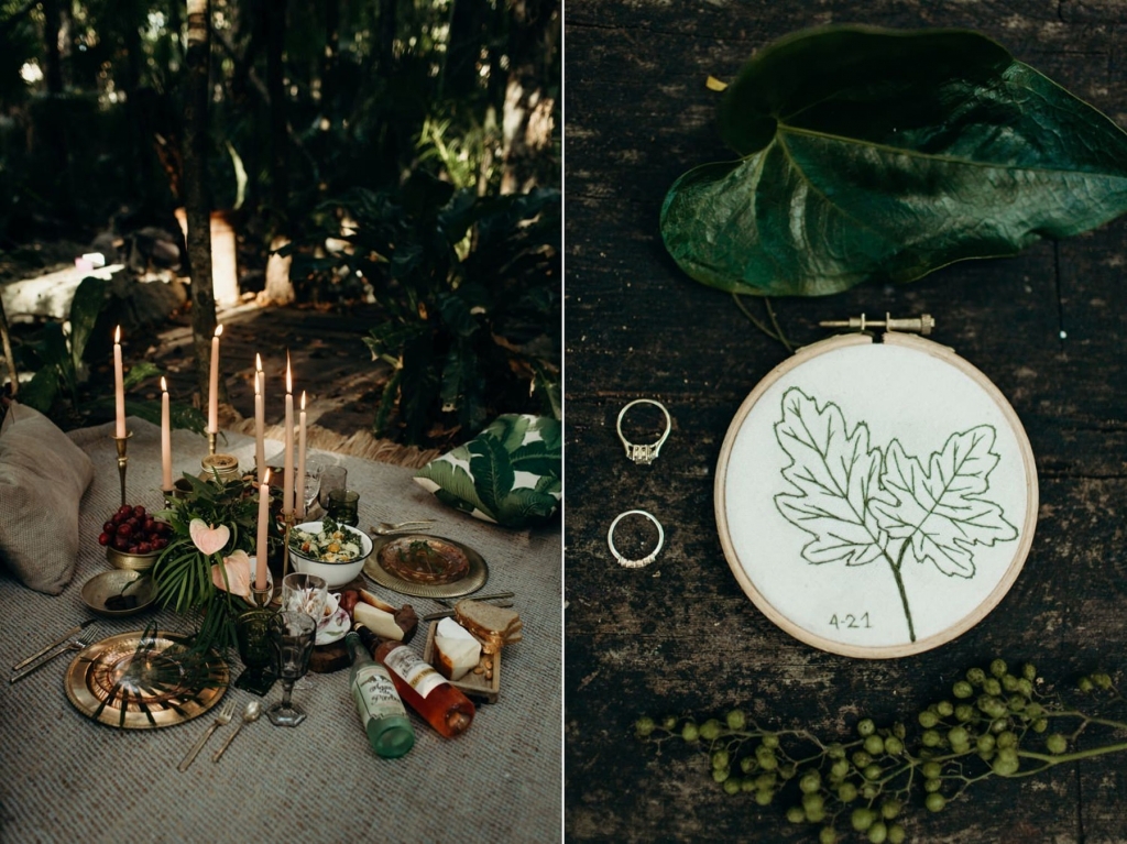 Tulum Most Romantic Elopement Bohemian Jungle inspiration