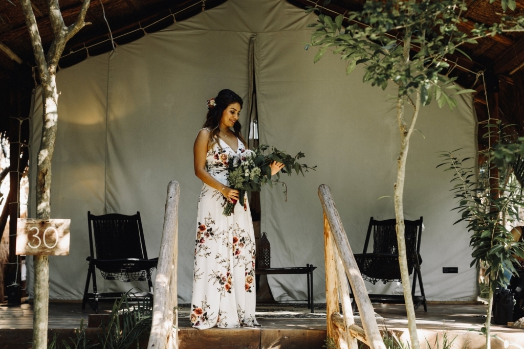 habitas tulum wedding portraits