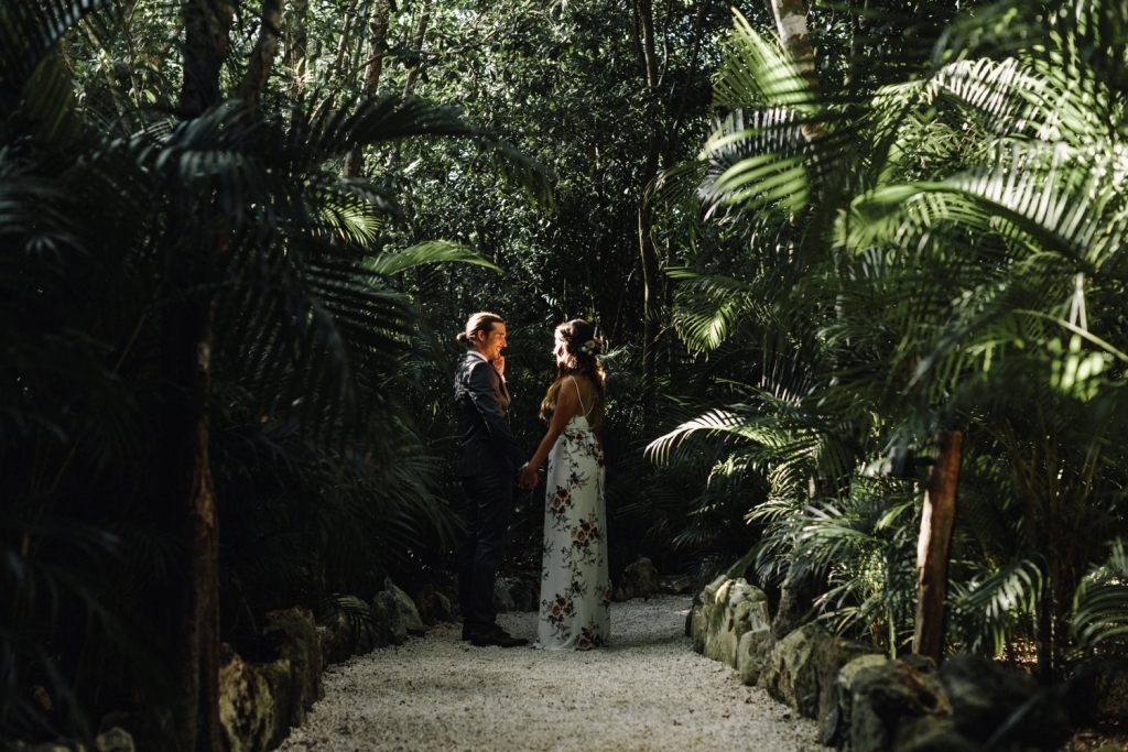 habitas tulum wedding portraits