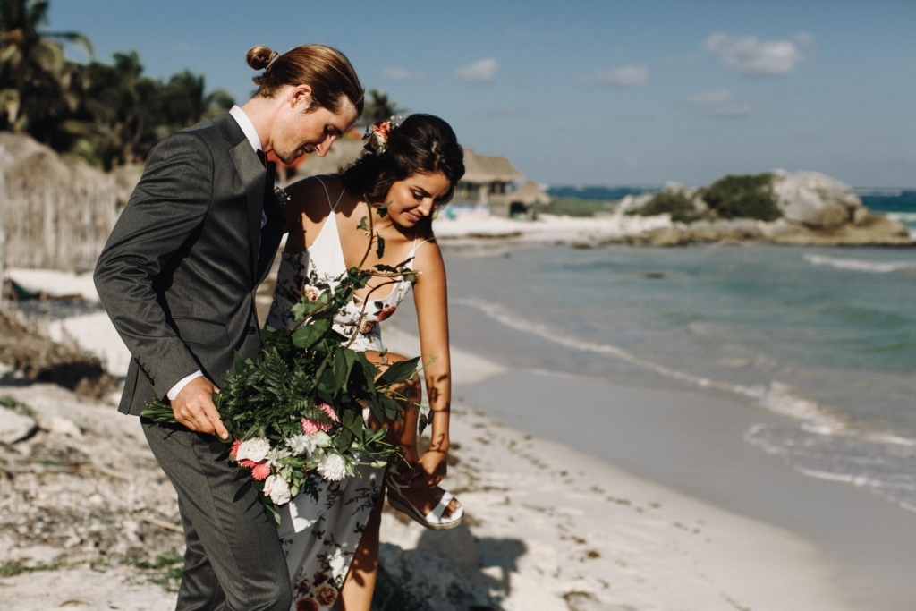 habitas tulum wedding portraits