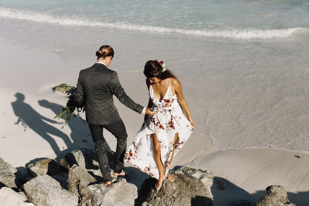 habitas tulum wedding portraits