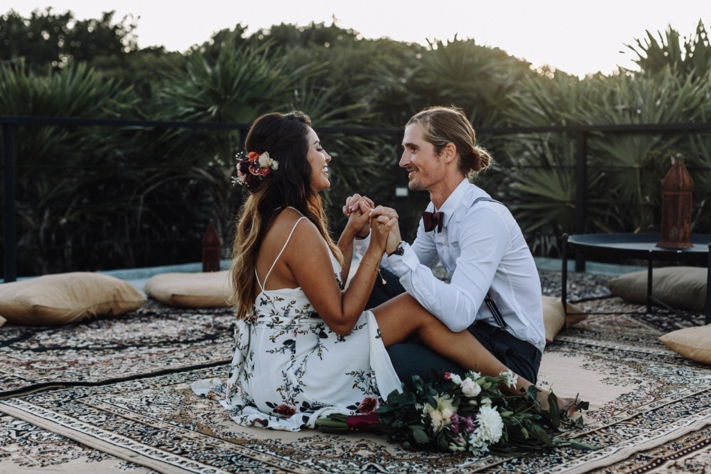 habitas tulum wedding portraits