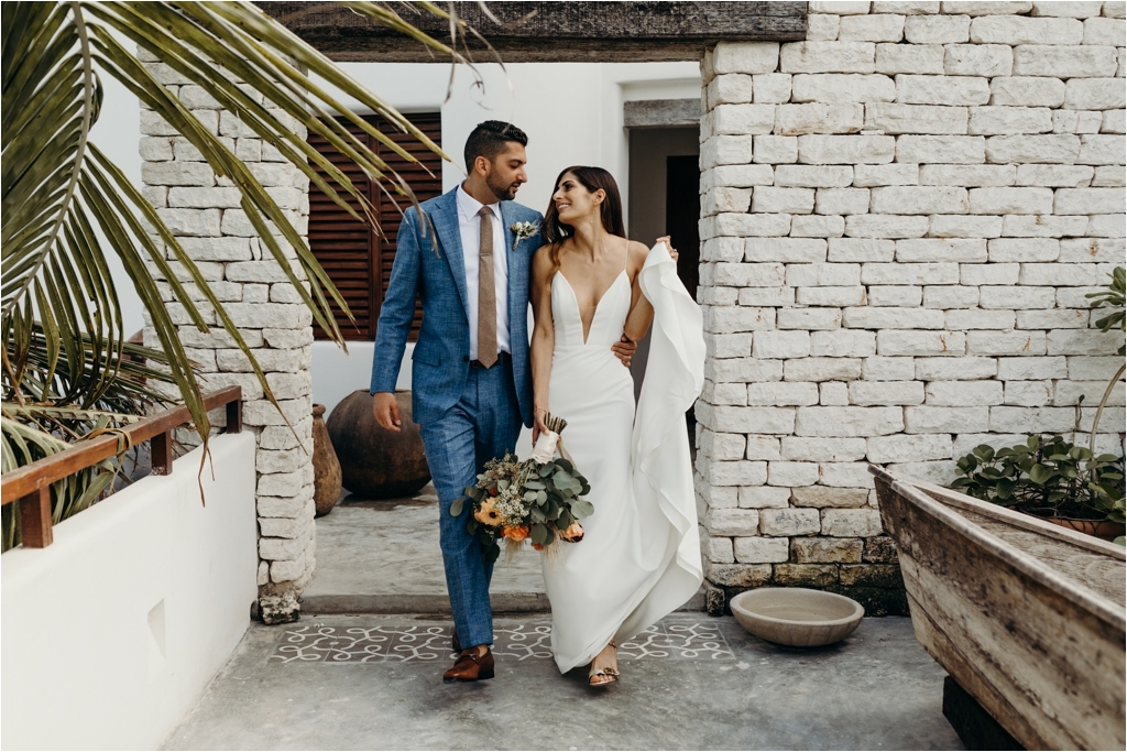 Modern Boho Tulum Wedding
