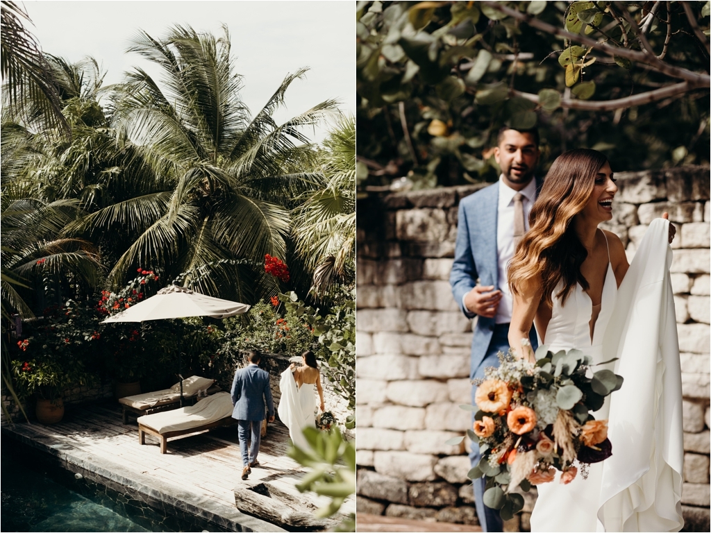 Modern Boho Tulum Wedding