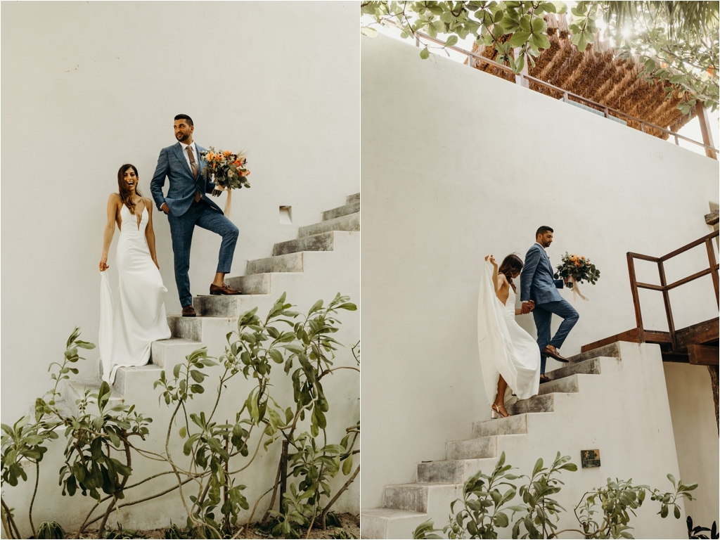 Modern Boho Tulum Wedding