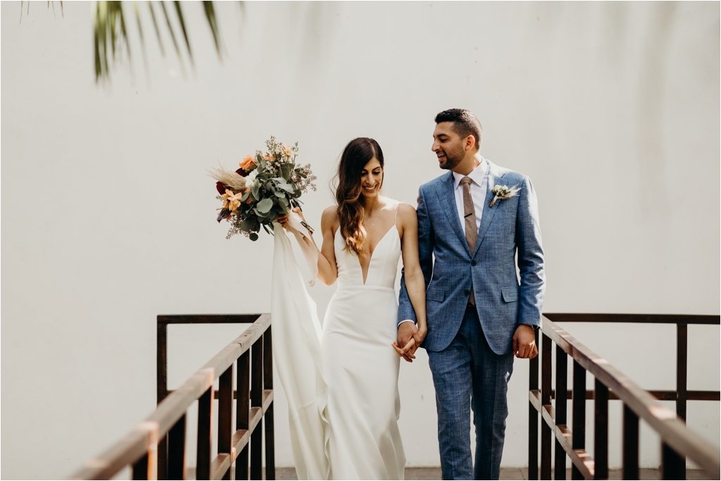 Modern Boho Tulum Wedding