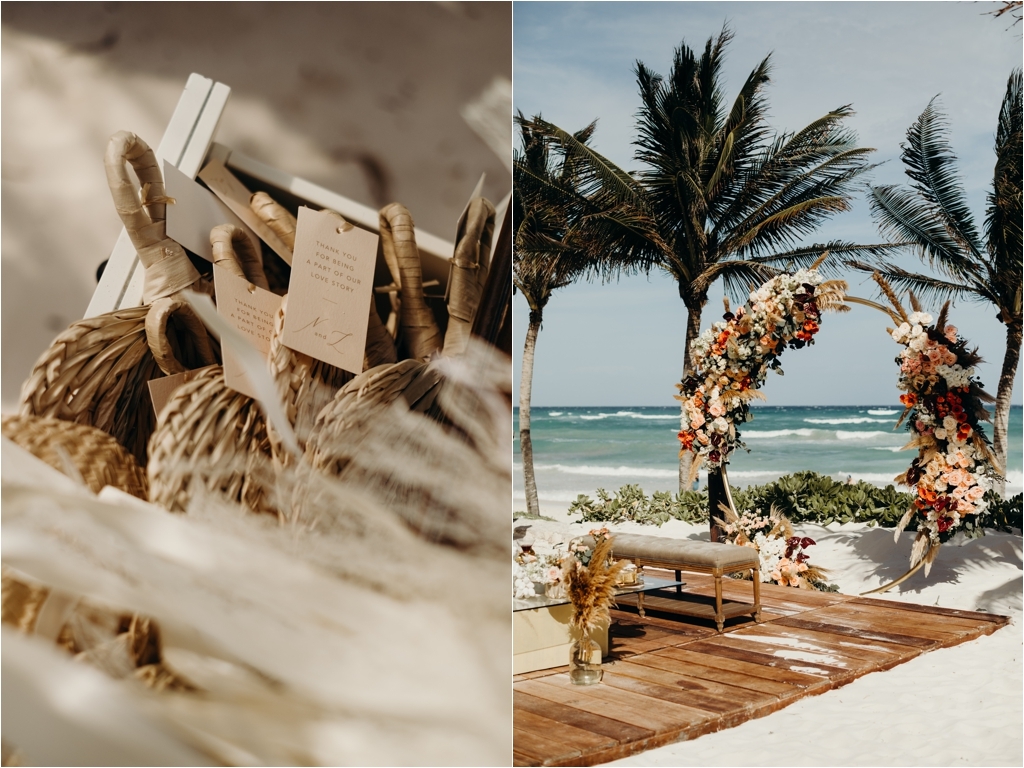 Modern Boho Tulum Wedding