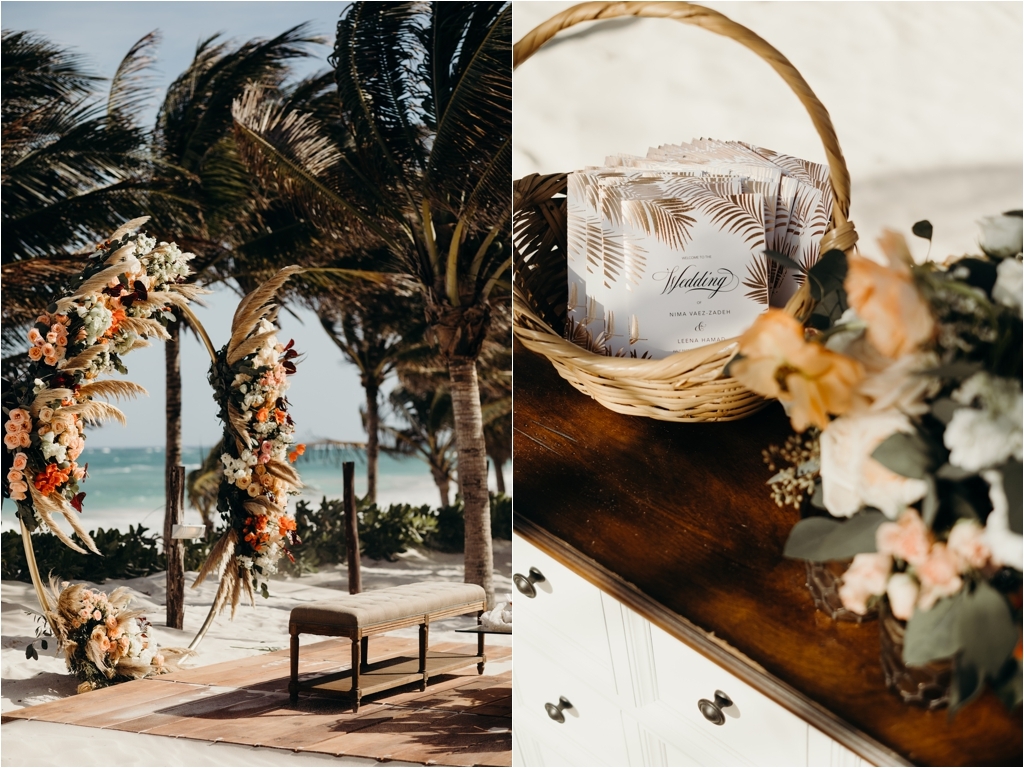 Modern Boho Tulum Wedding