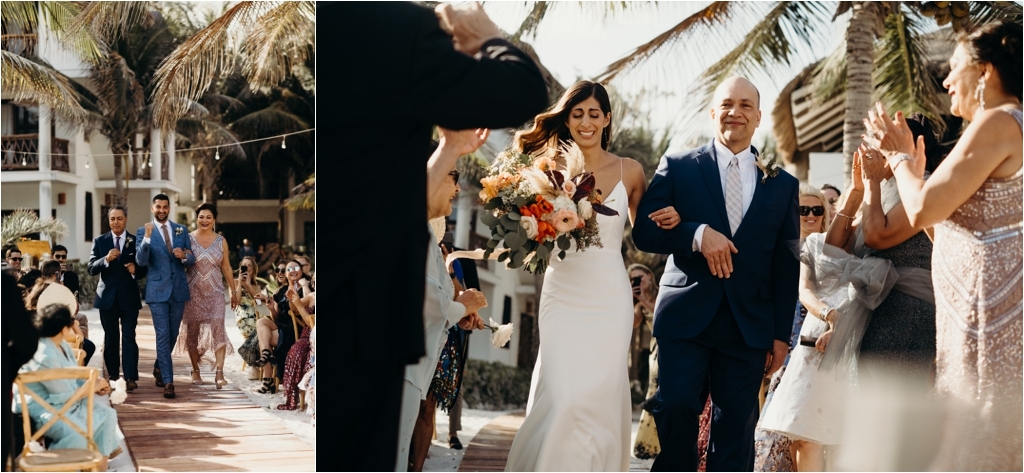 Modern Boho Tulum Wedding