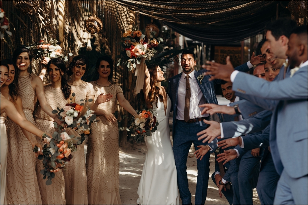 Modern Boho Tulum Wedding