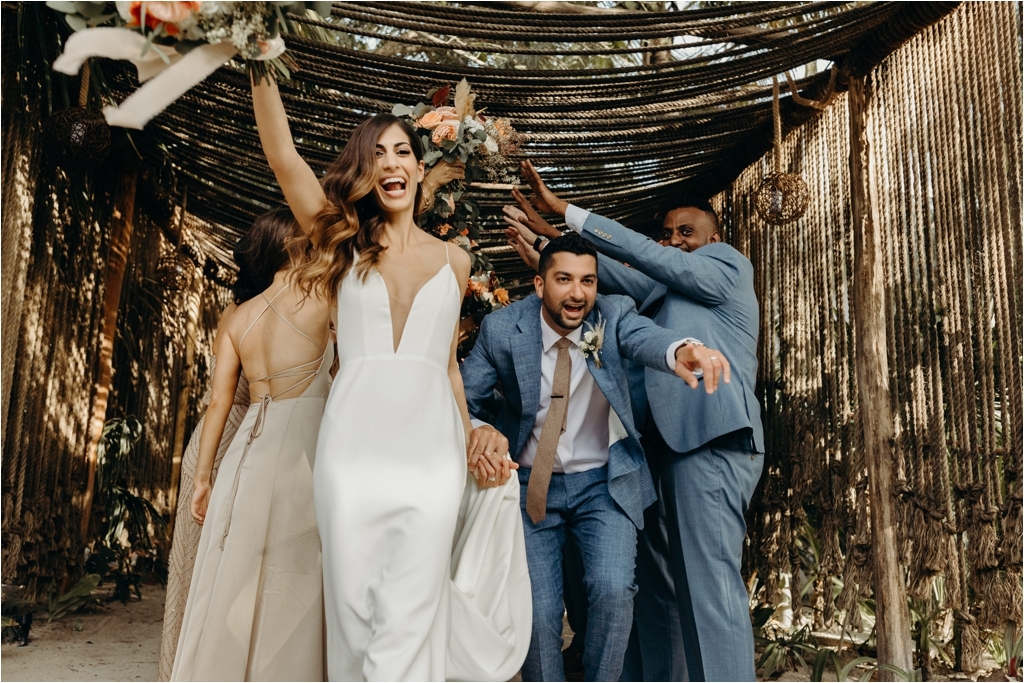 Modern Boho Tulum Wedding