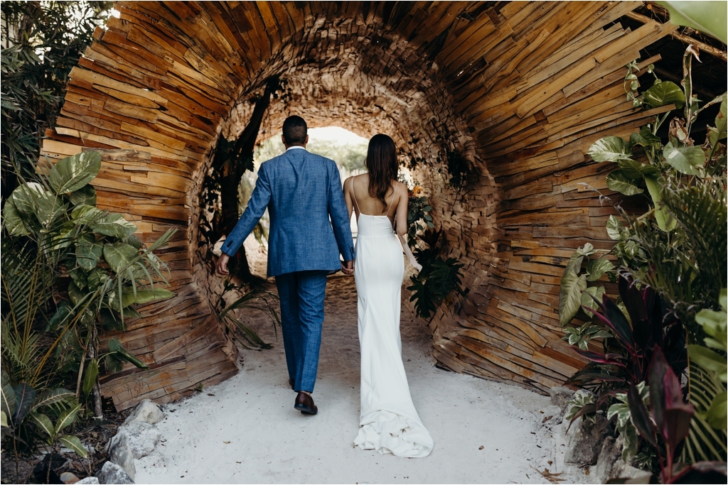 Modern Boho Tulum Wedding