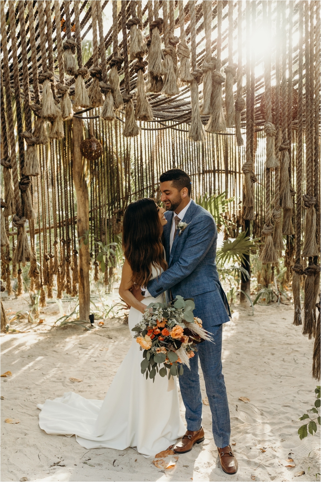 Modern Boho Tulum Wedding