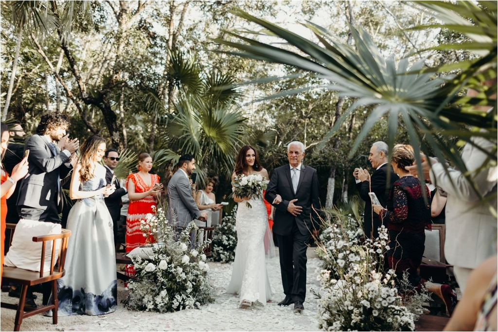 Tropical Chic Tulum Jungle Wedding at Kima