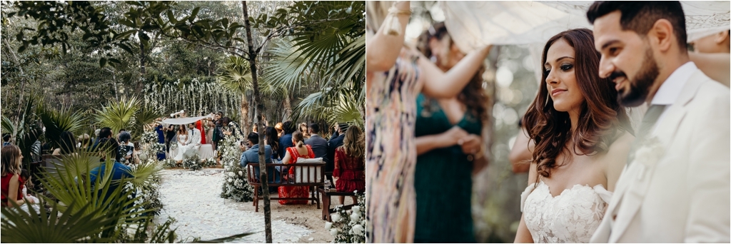 Tropical Chic Tulum Jungle Wedding at Kima