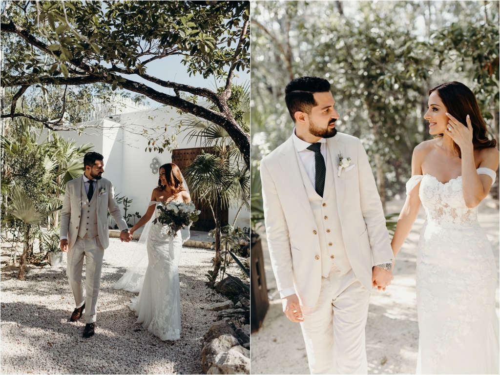 Tropical Chic Tulum Jungle Wedding at Kima