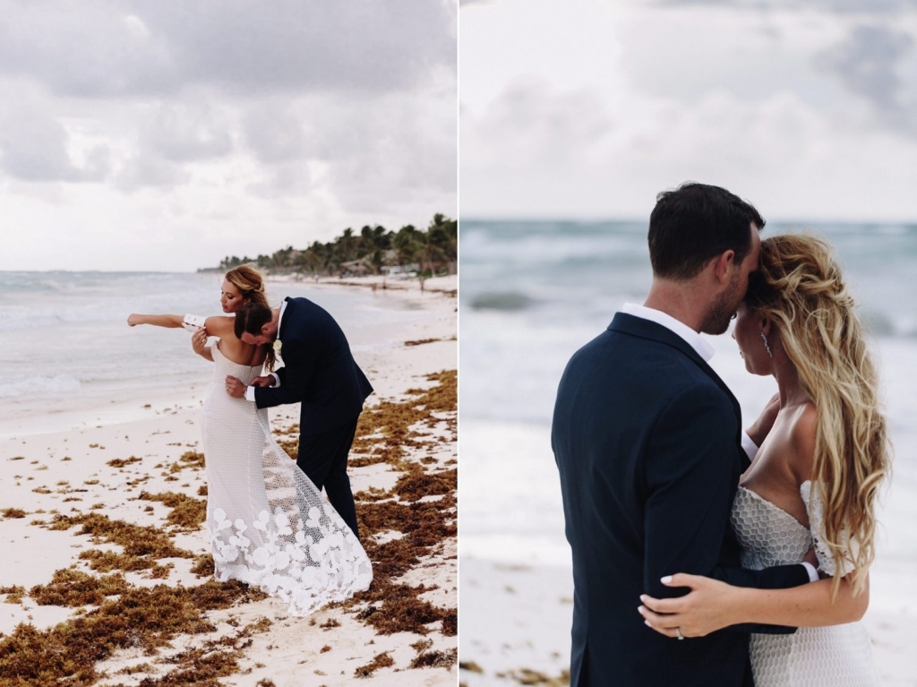 Akiin Beach Wedding Tulum Photographer MemoryBox Photography