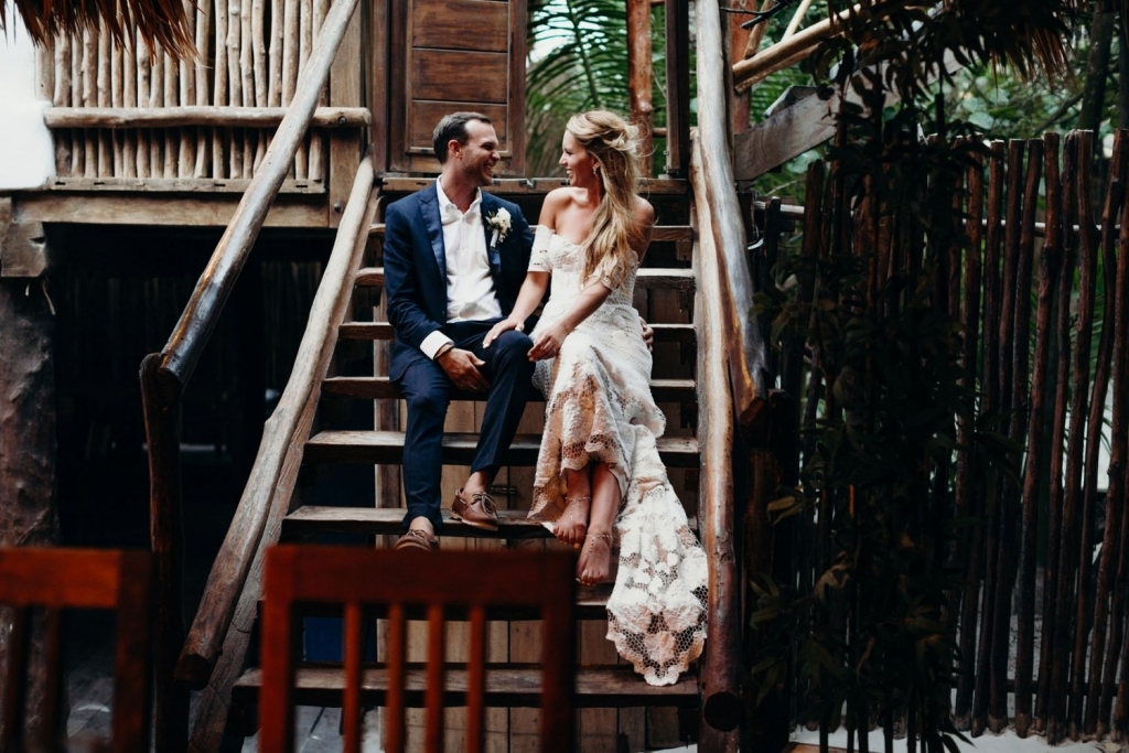 Akiin Beach Wedding Tulum Photographer MemoryBox Photography