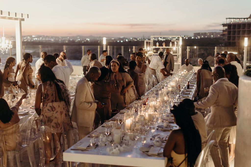 Sunset Monalisa Los Cabos Wedding Reception